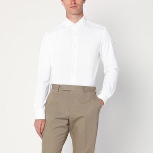 Xacus White Active Twill Shirt Men